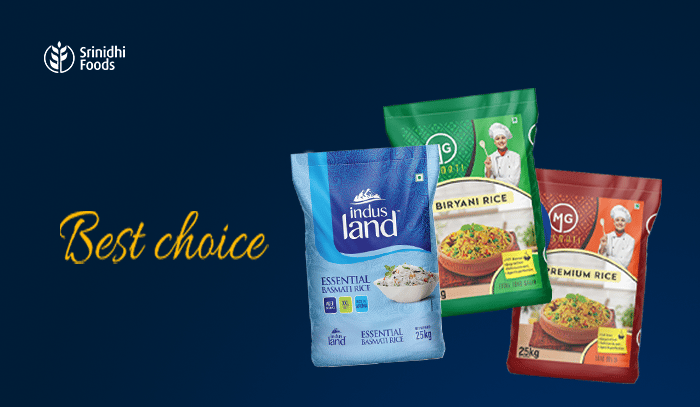 Our MG Basmati Birtyani rice gives a touch of delectable taste and texture to your biryani.