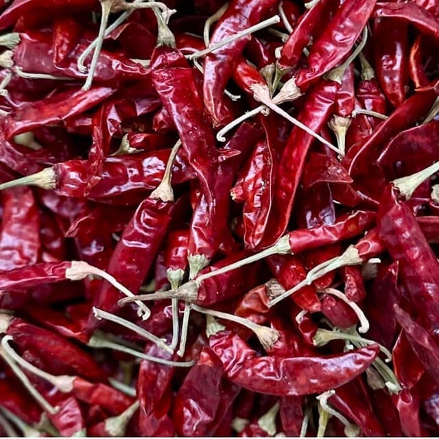 DRY CHILLIES GUNTUR STEM 10Kg