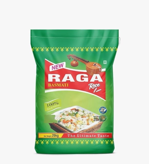 RAGA BASMATI RICE 26Kg