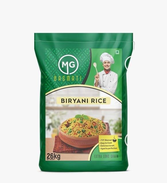 MG BASMATI BIRYANI RICE 26Kg