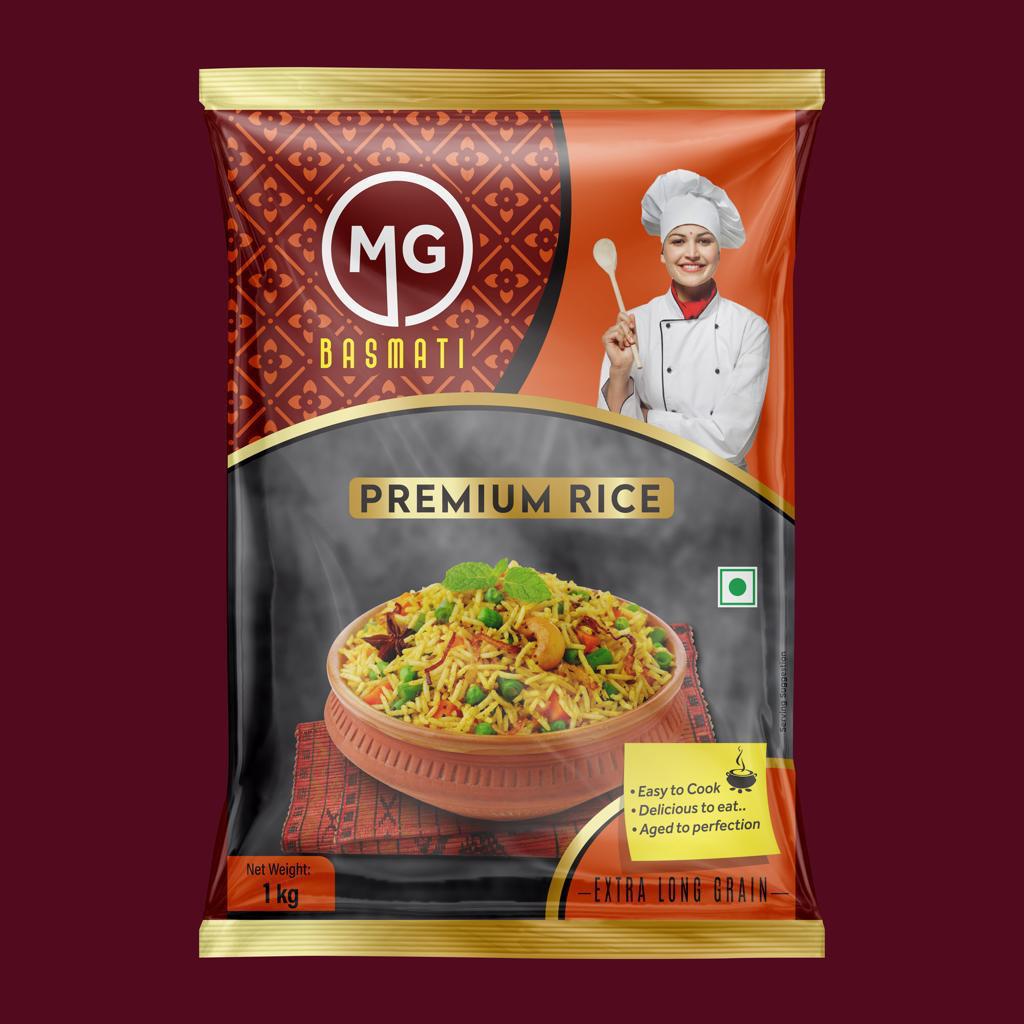 MG BASMATI PREMIUM RICE 1Kg X 20