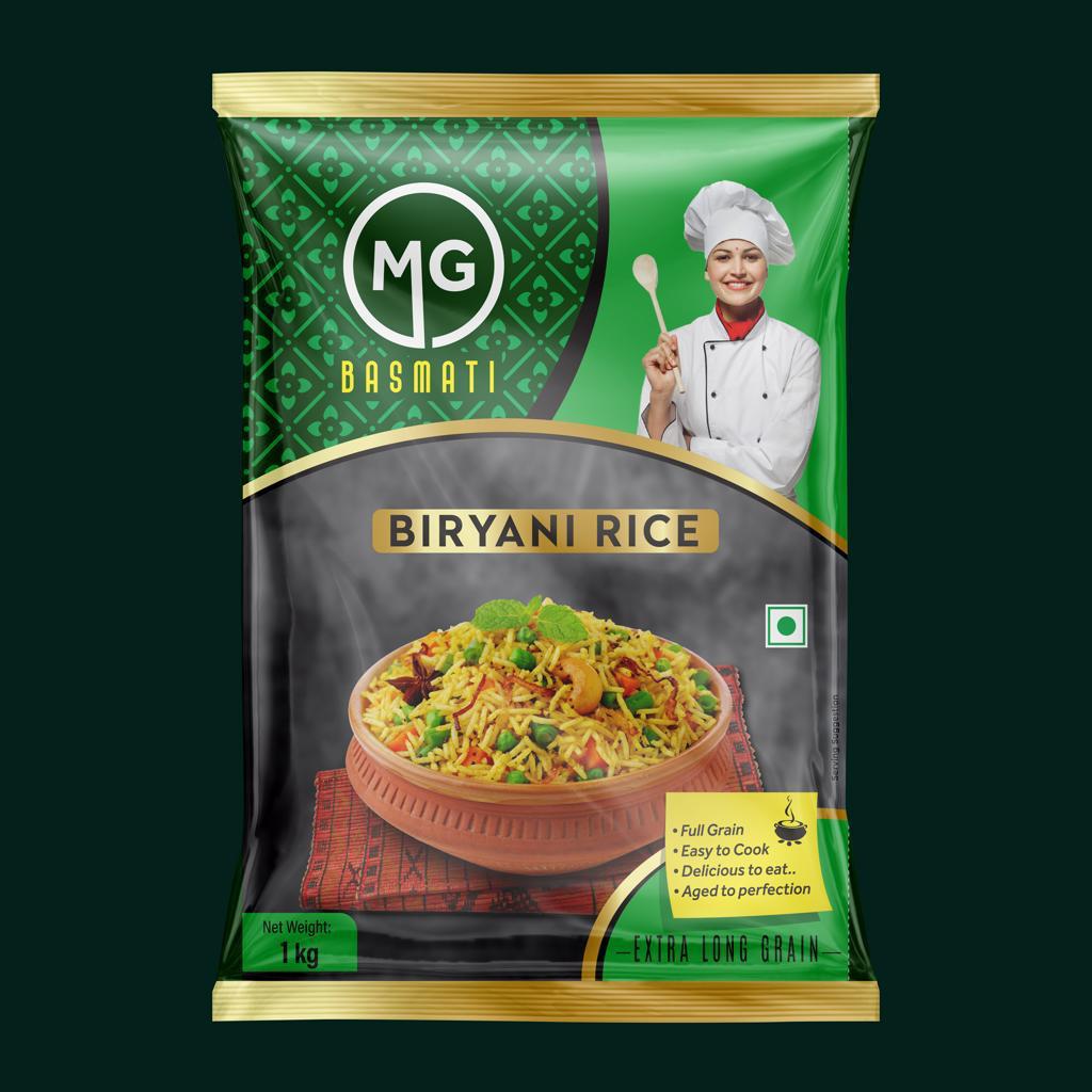 MG BASMATI BIRYANI RICE 1Kg X 20