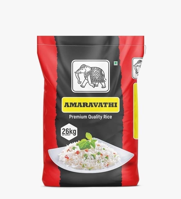 AMARAVATHI KOLAM STEAM RICE 26Kg