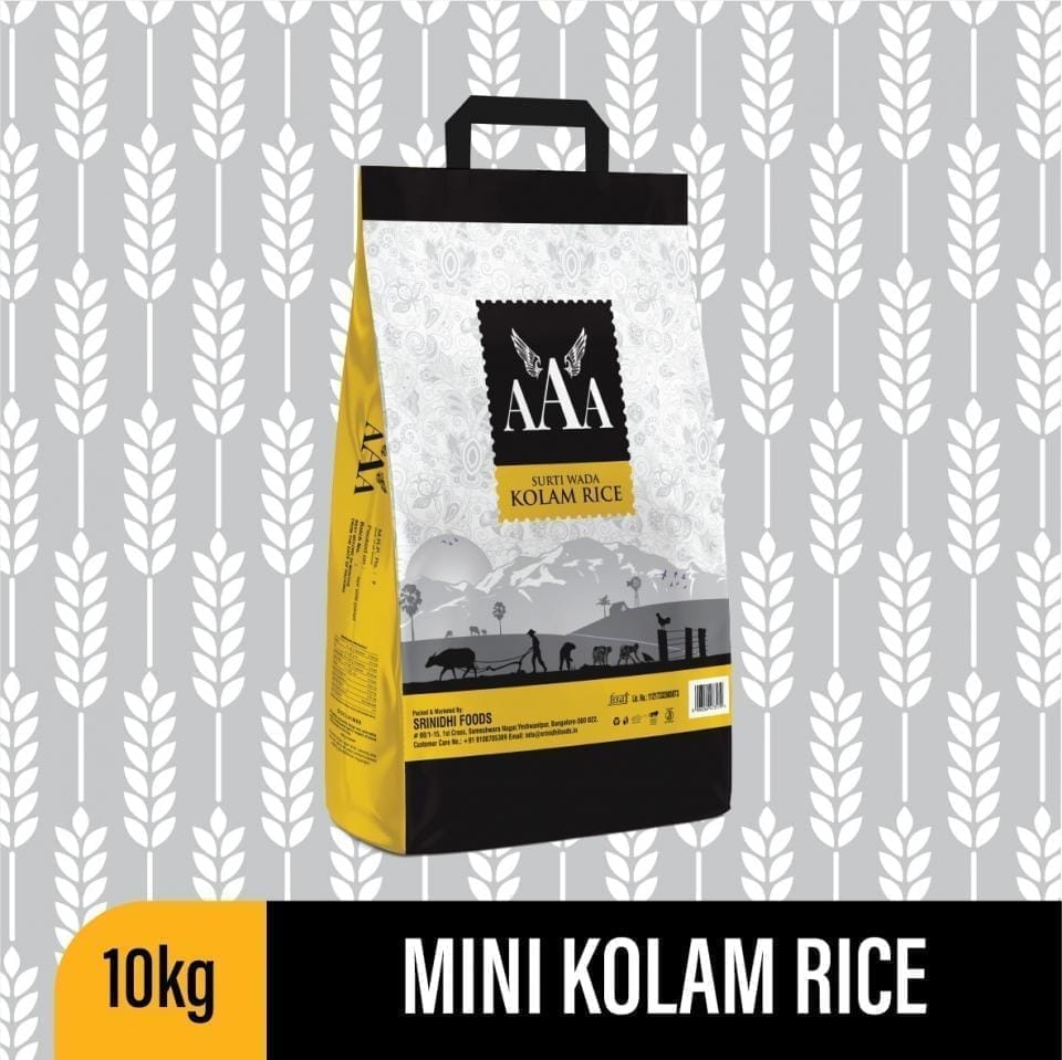 AAA BLACK MINI KOLAM RAW RICE 10Kg